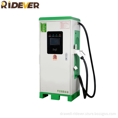 Ridever 120kw Parking Lot Special New Energy Electric Vehicle Charging Stastion Gas Station Dc Fast Charging Pile